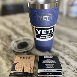 YETI Rambler 20oz cup - Limited edition color moon dust